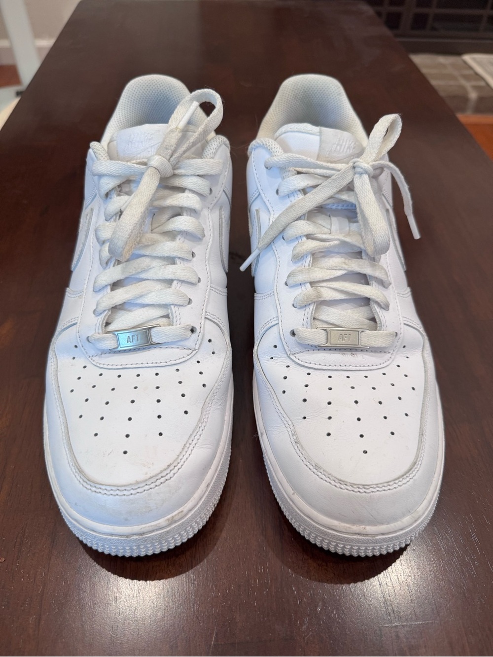 Nike Air Force 1 Low White Men’s Size 11.5 – Classic Leather Sneakers